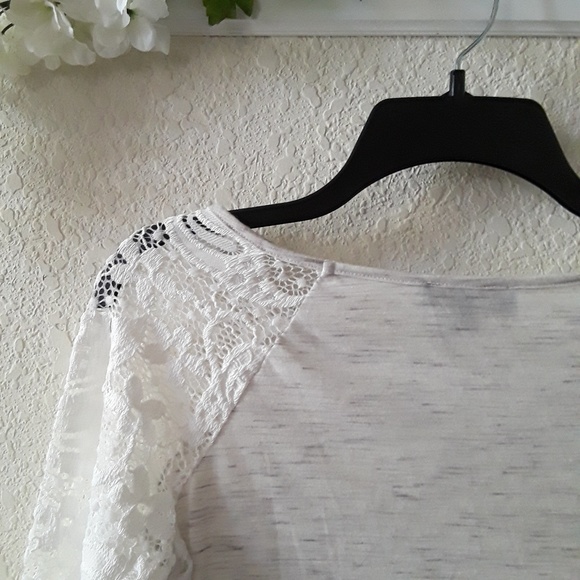 i Jeans by Buffalo sz:Small Lace Sleeved op - Picture 5 of 7